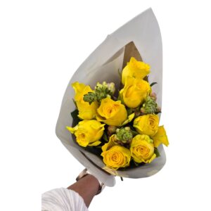 bright roses yellow